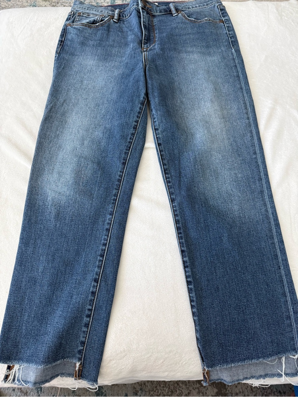 Johnny Was Blue Denim Jeans Size 32 Waist E05
